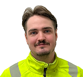 Porträttbild på medarbetare Hannes Larsson