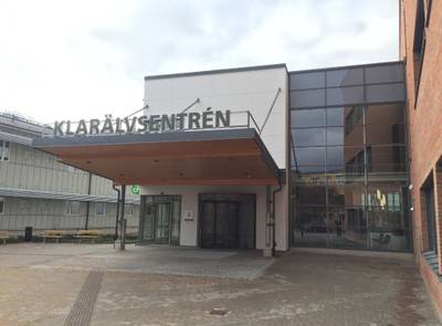 Huvudentre till Centralsjukhuset